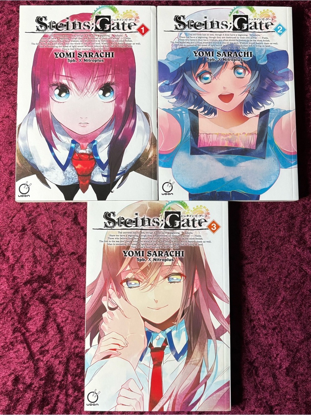 Steins;Gate Vols. 1-3 Manga